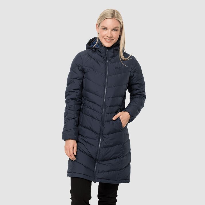 Jack Wolfskin Womens Selenium Down Coat Navy 970431PNA